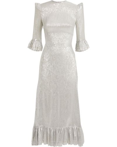 The Vampire's Wife Iridescent Falconetti Dress - White