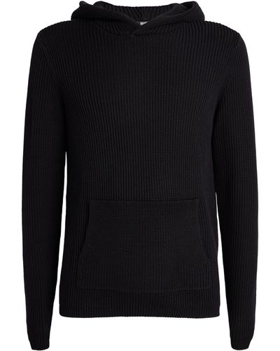 PAIGE Knitted Bowery Hoodie - Black