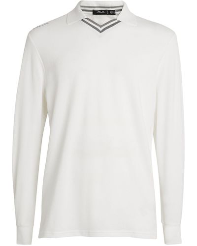 RLX Ralph Lauren Luxe-stretch Polo Shirt - White