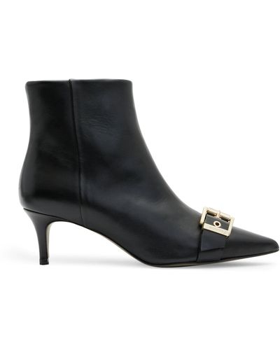 AllSaints Leather Rebecca Boots 55 - Black