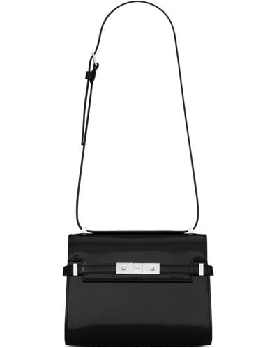 Saint Laurent Mini Manhattan Cross-body Bag - Black
