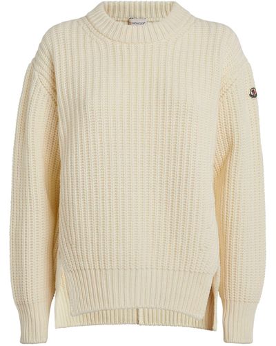 Moncler Wool Jumper - White