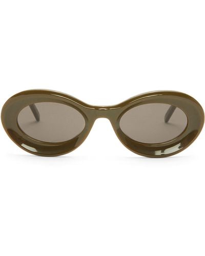 Loewe X Paula's Ibiza Loop Sunglasses - Green