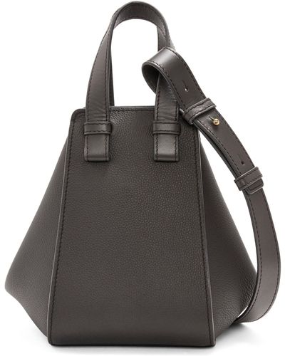 Loewe Leather Hammock Top-handle Bag - Black