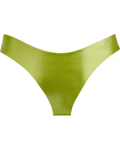 Form and Fold The '90s Staple Bikini Bottoms - Green