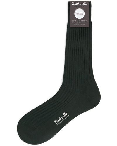 Pantherella Ribbed Danvers Socks - Black
