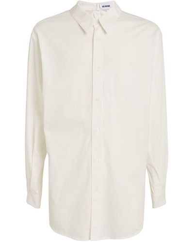 Hed Mayner Two-sided Buttoned Shirt - White