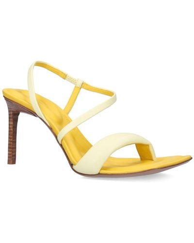 Jacquemus Les Limones Sandals 80 - Yellow