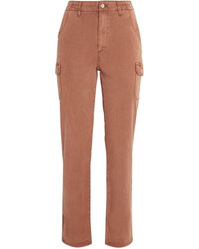 PAIGE Drew Cargo Trousers - Brown