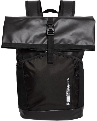 PUMA Energy Roll-top Backpack - Black
