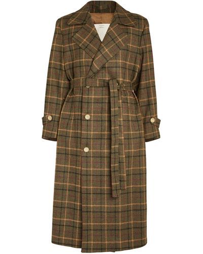 Giuliva Heritage Virgin Wool Double-breasted Overcoat - Natural