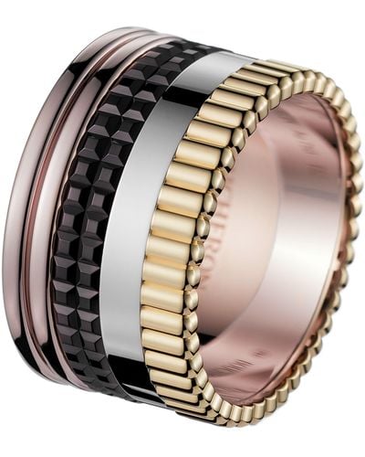Boucheron Mixed Gold Quatre Classique Large Ring - Metallic