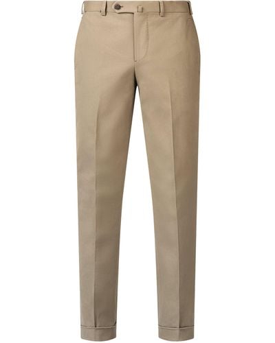 Isaia Tailored Trousers - Natural
