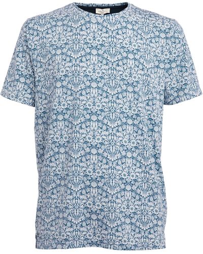 Homebody Printed Lounge T-shirt - Blue