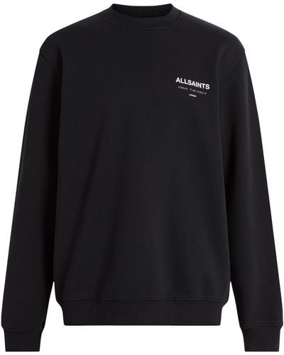AllSaints Cotton Underground Sweatshirt - Black