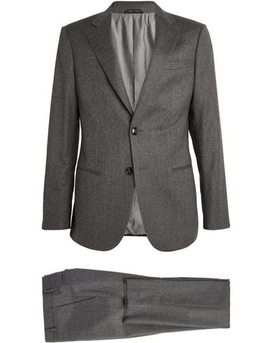 Giorgio Armani Wool 2-piece Suit - Grey