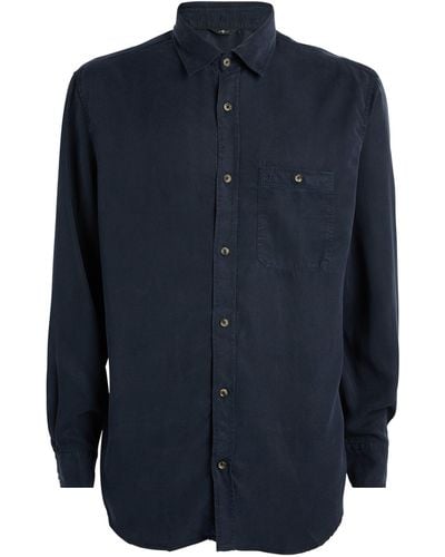 7 For All Mankind Long-sleeve Shirt - Blue