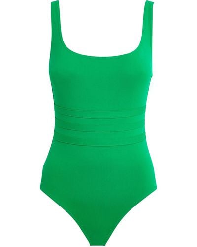 Eres Scoop-back Asia Swimsuit - Green