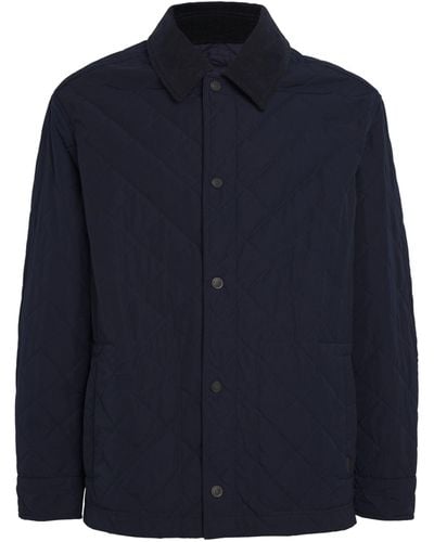 James Purdey & Sons Quilted Jacket - Blue