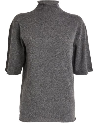 Jil Sander Cashmere High-neck Sweater - Gray