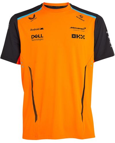 Castore X Mclaren Logo T-shirt - Orange