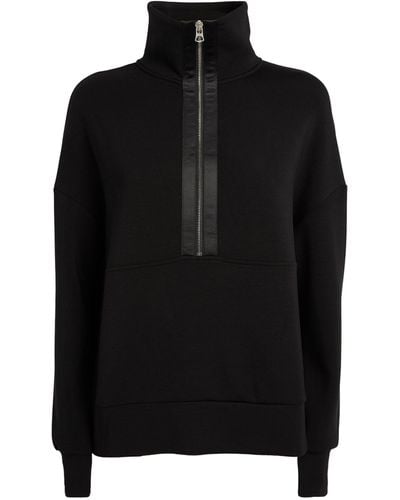 Varley Keller Half-zip Sweatshirt - Black