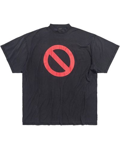 Balenciaga Bfrnd Inside-out T-shirt - Blue
