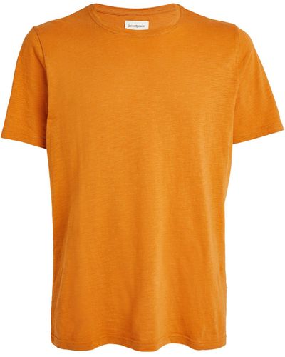 Oliver Spencer Cotton T-shirt - Orange