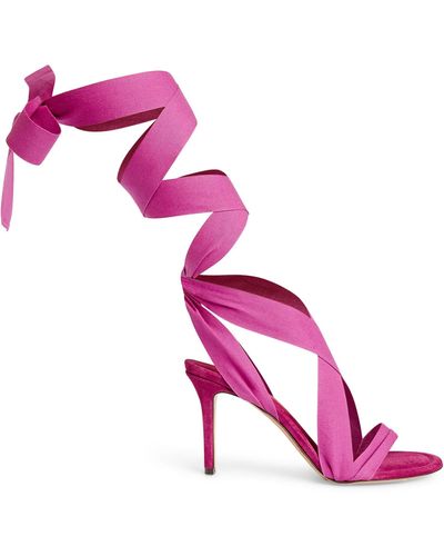 Isabel Marant Lace-up Arieli Sandals 80 - Pink
