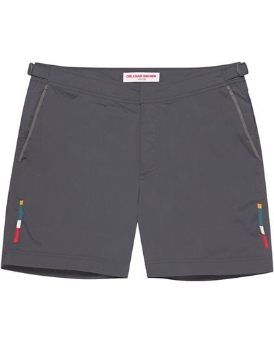 Orlebar Brown Bulldog Sport Valen Swim Shorts - Grey