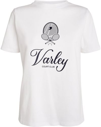 Varley Graphic Coventry T-shirt - White