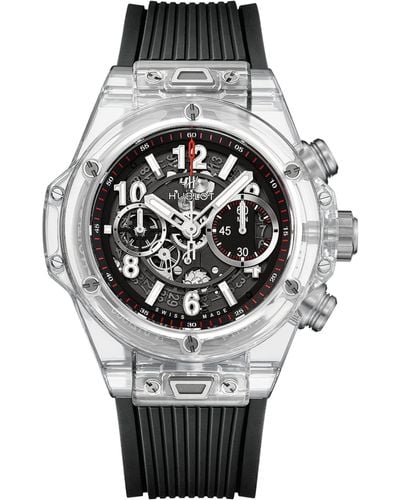 Hublot Sapphire Big Bang Unico Magic Watch 45mm - Metallic