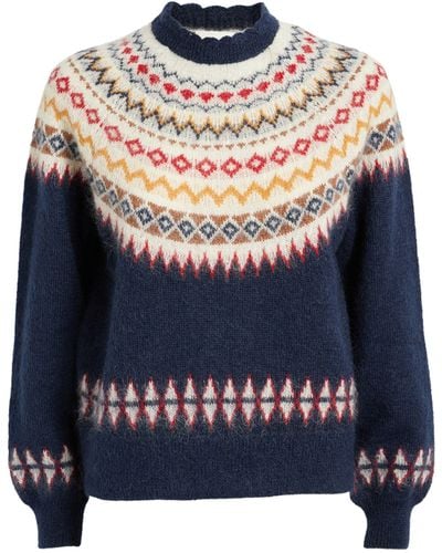 Doen Wool Harvest Sweater - Blue