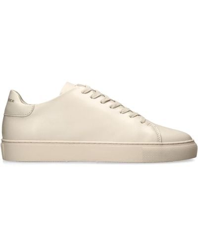 Kurt Geiger Leather Lennon Sneakers - Natural