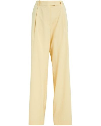 Viktoria & Woods Baldwin Tailored Trousers - Yellow