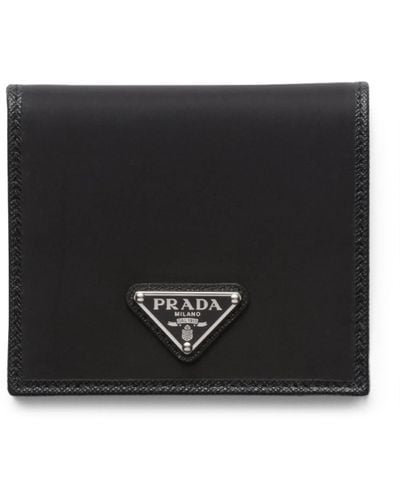 Prada Re-nylon Wallet - Black