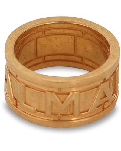Balmain Logo Ring - Brown