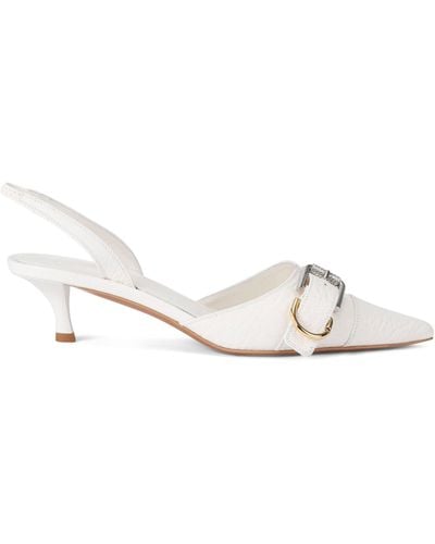 Givenchy Voyou Slingback Heels 45 - White