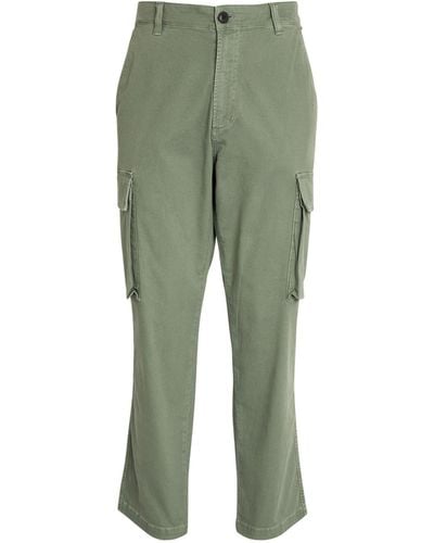 Citizens of Humanity Cotton Twill Cargo Trousers - Green