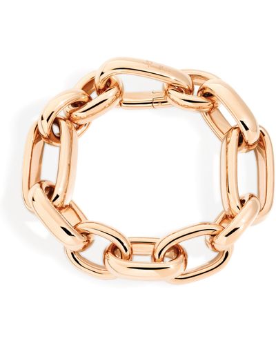 Pomellato Rose Gold Iconica Bold Chain Bracelet (size M) - Metallic