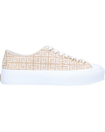 Givenchy City Low Sneakers - Natural