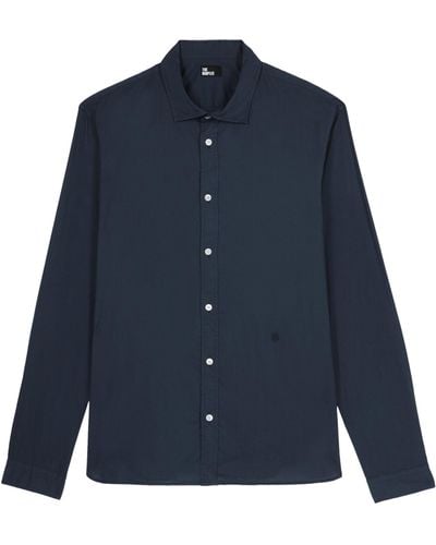 The Kooples Cotton Long-sleeve Shirt - Blue