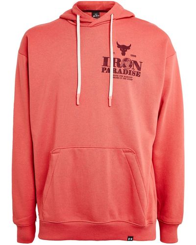 Under Armour Project Rock Iron Paradise Hoodie - Pink
