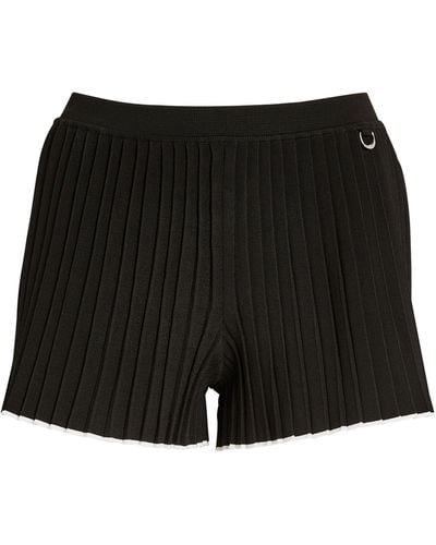 Jacquemus Pleated Shorts - Black