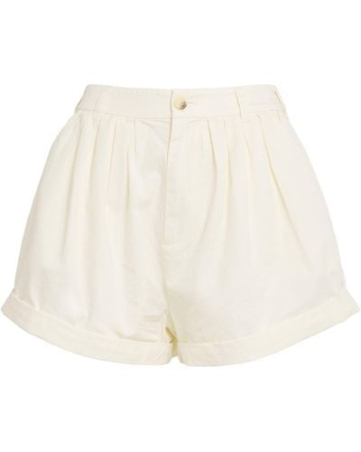 Doen Cotton Paige Shorts - Natural