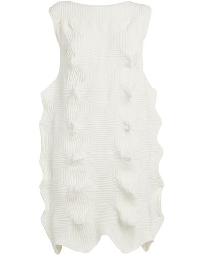 Issey Miyake Linkage Midi Dress - White
