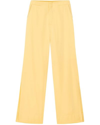Aeron Vapor Straight Trousers - Yellow