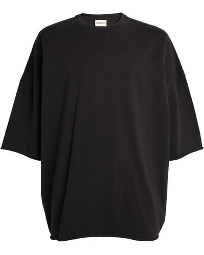 Mordecai Cotton Oversized T-shirt - Black