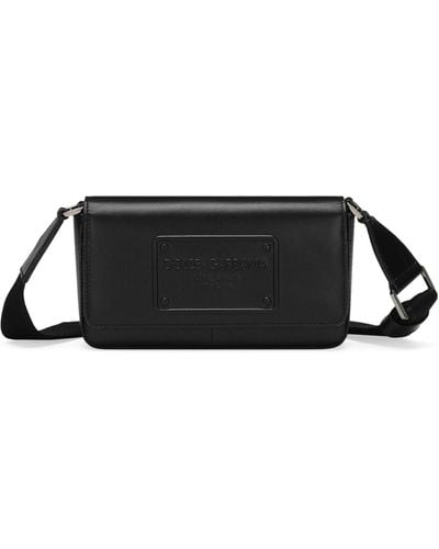 Dolce & Gabbana Leather Cross-body Bag - Black