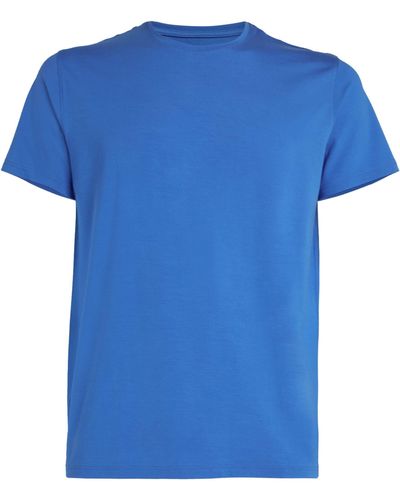 Derek Rose Basel Lounge T-shirt - Blue